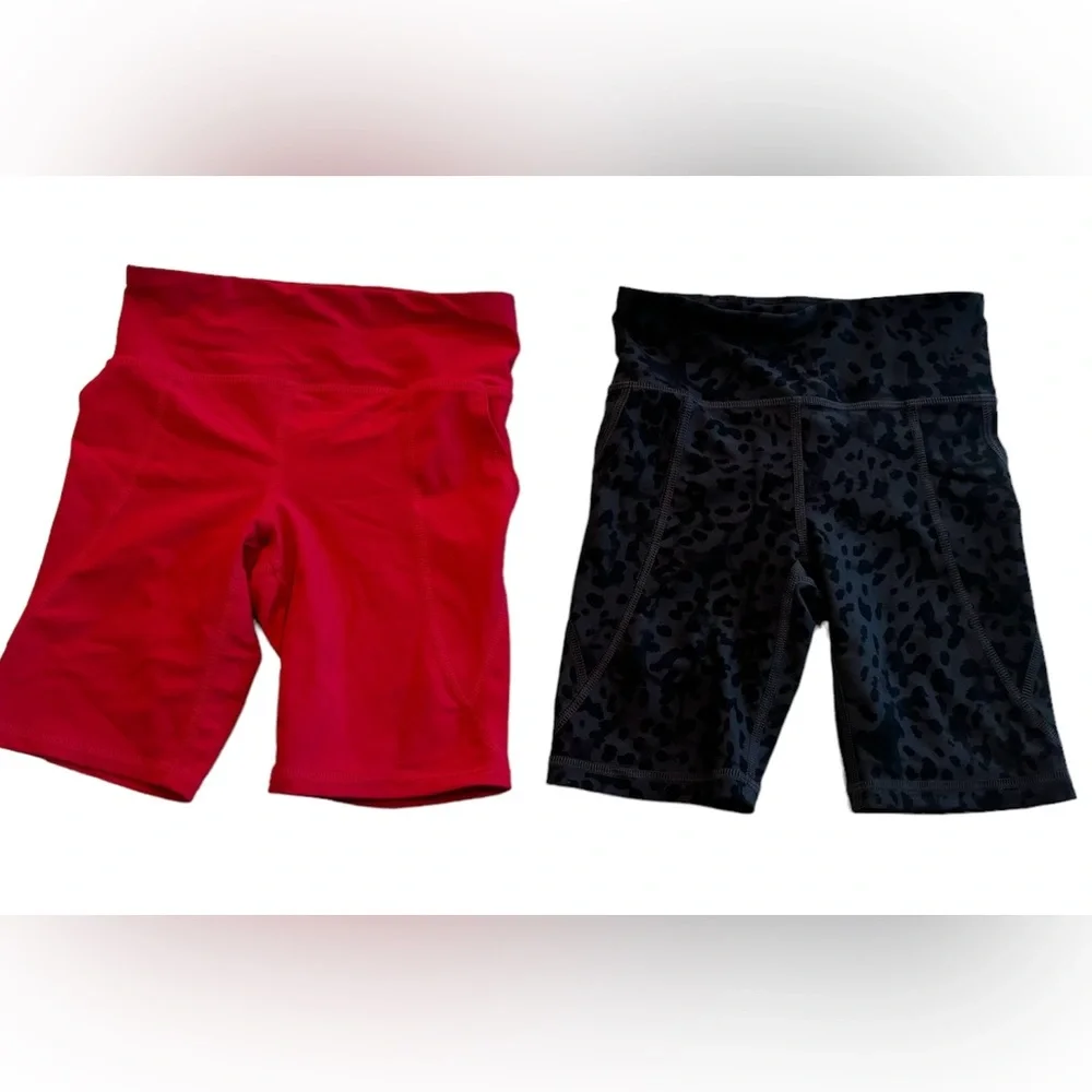 Old Navy Girls Bicycle Shorts - set of two - Youth Girls Bicycle Shorts